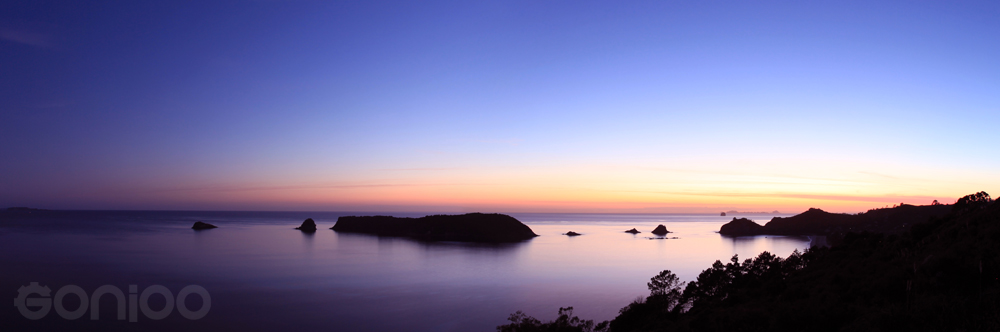 hahei sunrise